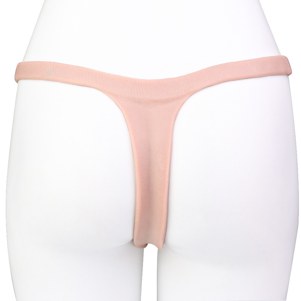 Men’s Hiding Gaff Panties Silicone Thong Panties for Crossdressing Transgender