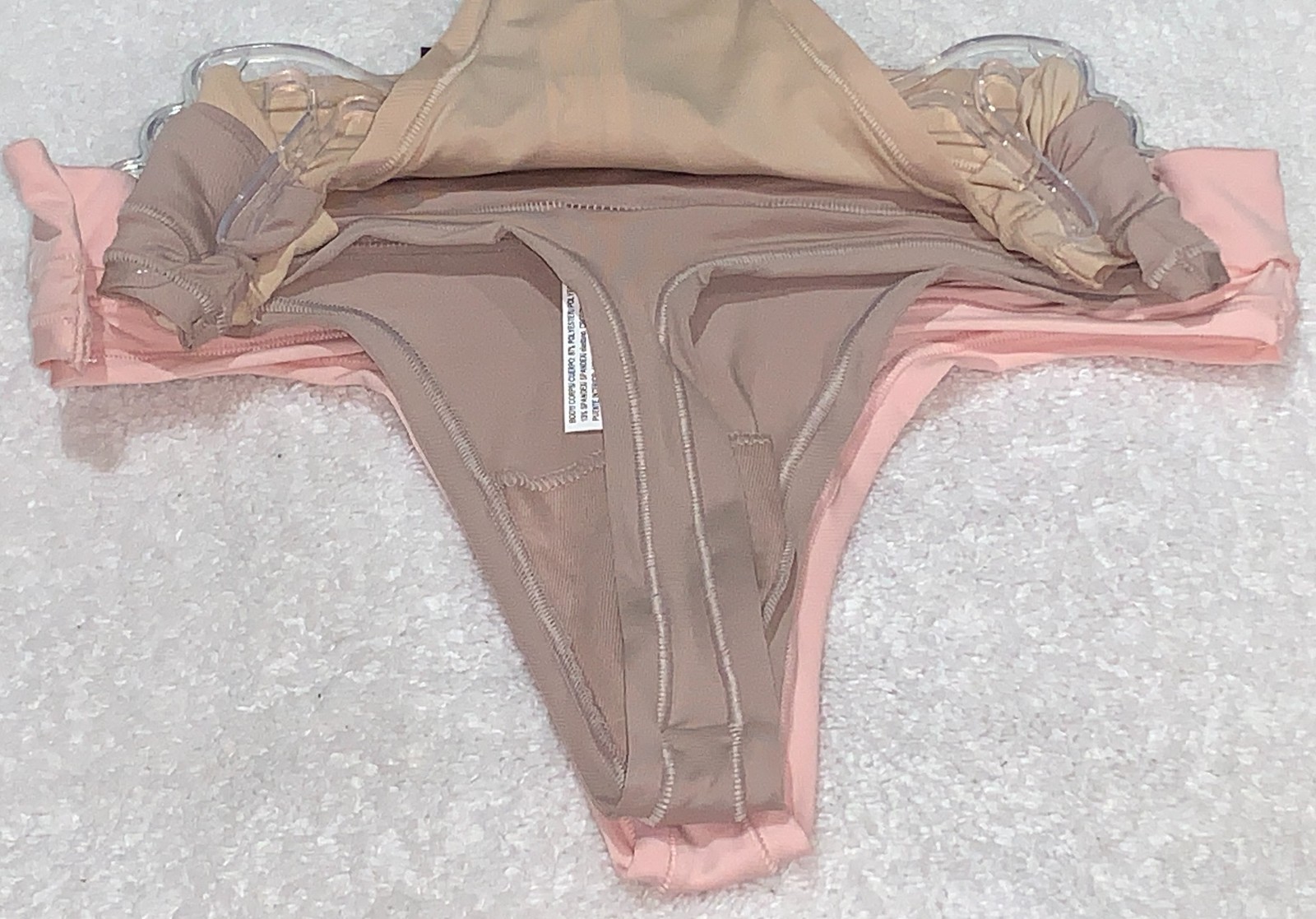 MAIDENFORM Everyday Luxe Stretch Micro 3 Pk Thong Panty NEW Womens Sz S 5 2XL 9