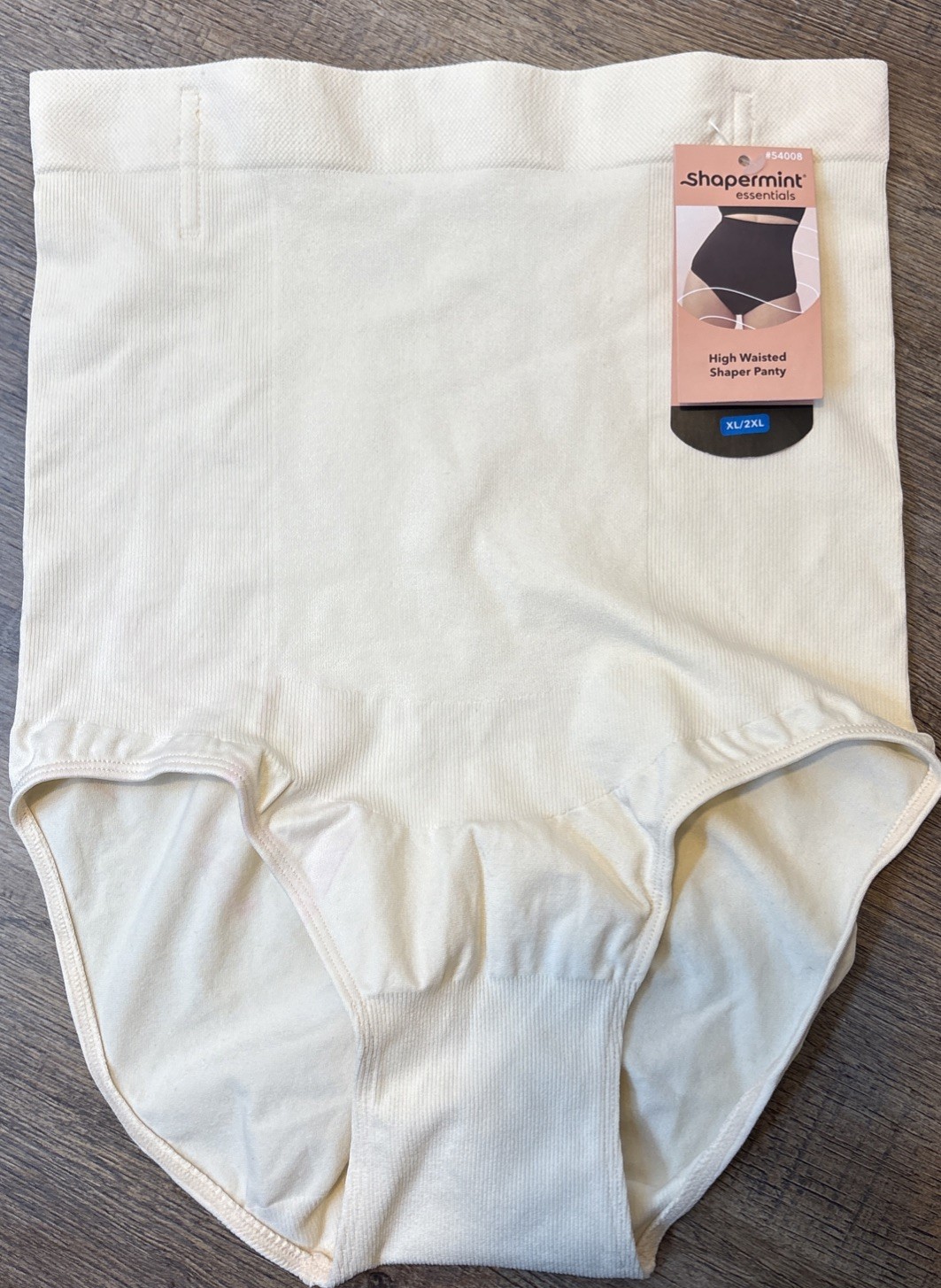 NWT Shapermint Tummy Waist Shaper Panty All Day Every Day High Waisted 54008 2XL
