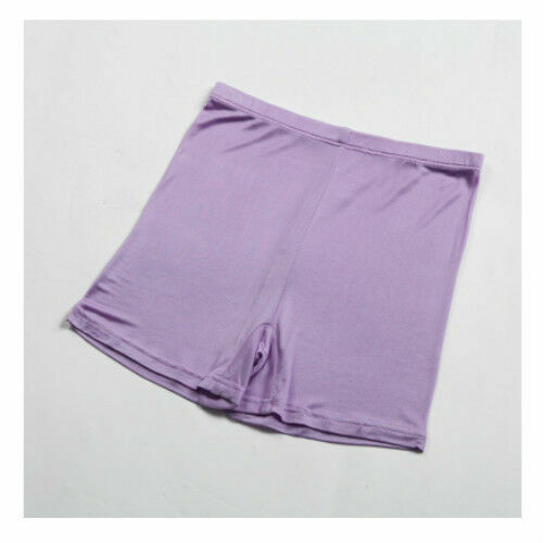 Women Knitted 100% Pure Silk Knickers Boxers Panties Underwear Underpants Beige