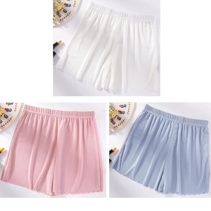 Safety Shorts Panties Women’s High Waist Seamless Breathable Comfort 3 Pcs
