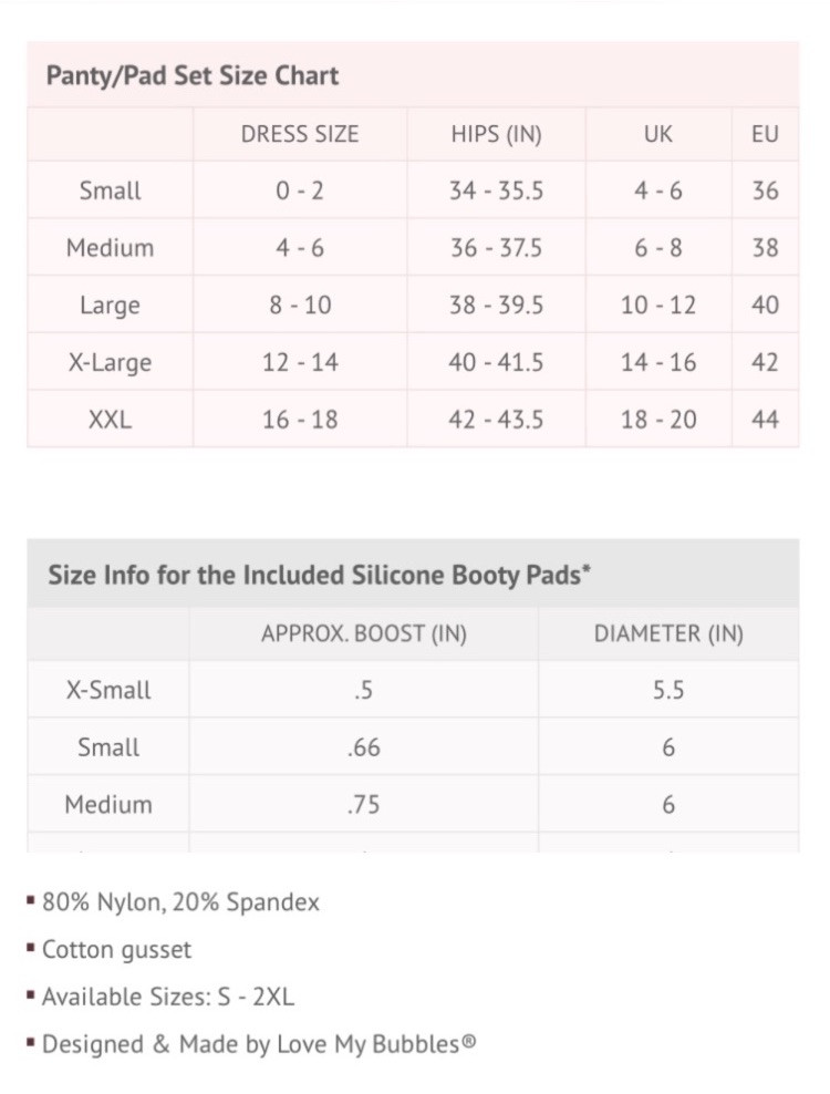 Bubbles Silicone Pocket Panty