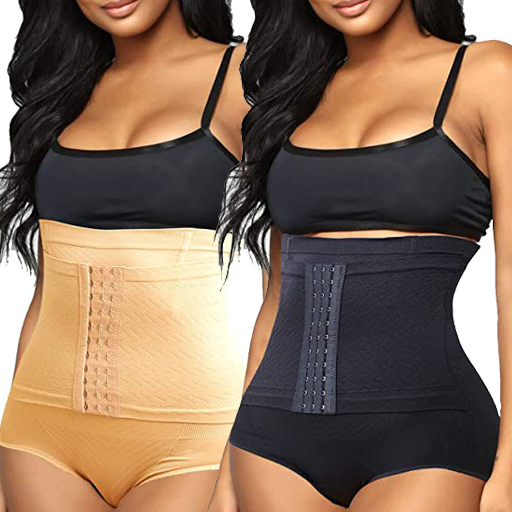 US Fajas Colombianas High Waist Firm Tummy Control Body Shaper Panties Shapewear