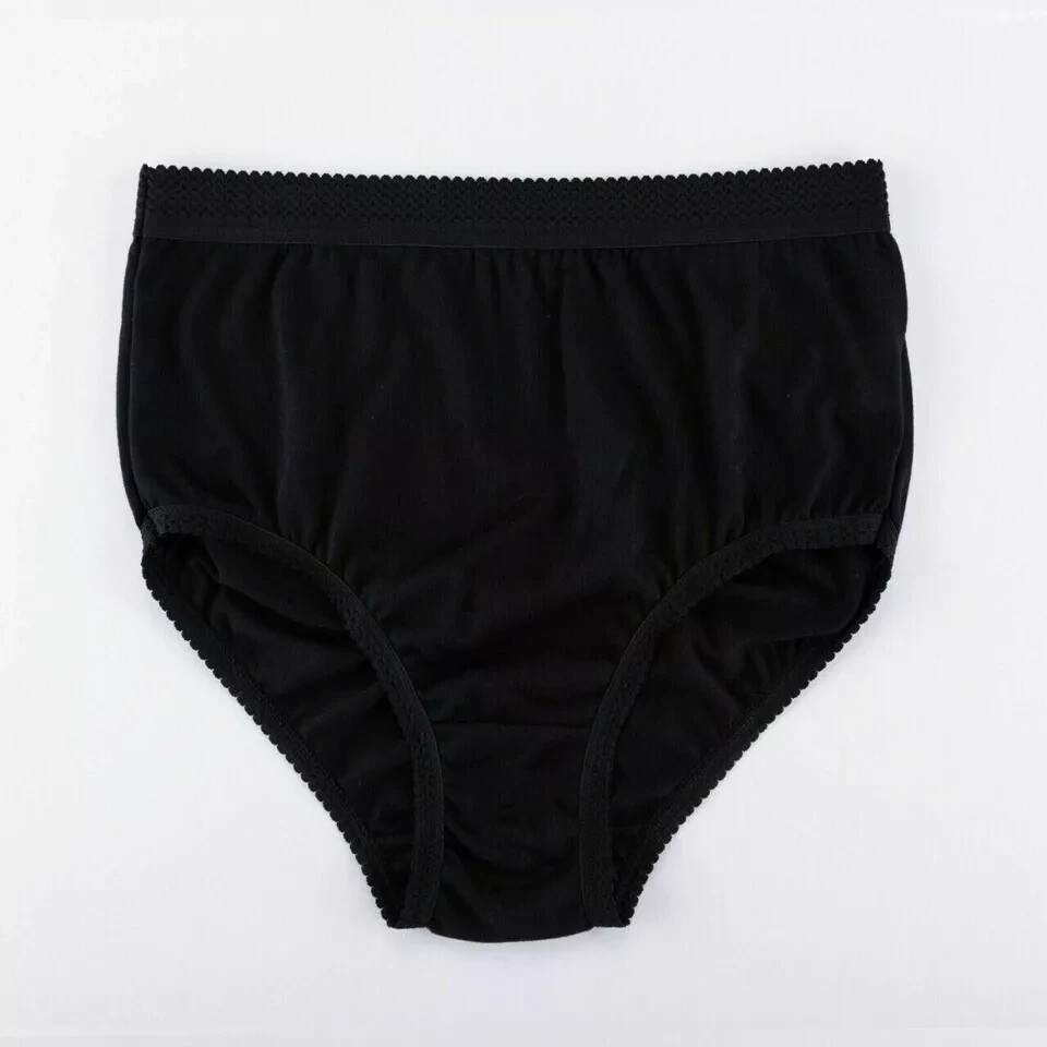 6 Pack Mama briefs 100% Cotton Full Comfort Plus Size Panty Underwear