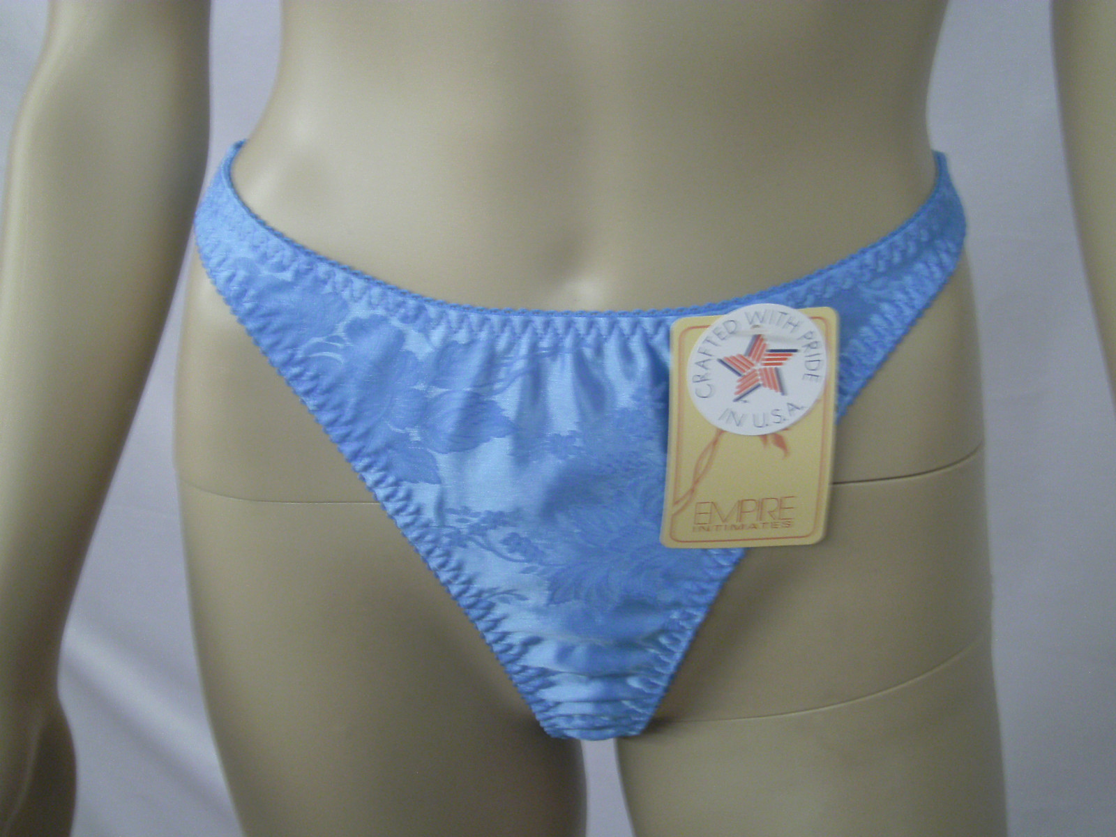 MADE IN U.S.A. BLUE Empire Intimates ,panty ,thong or garter belt new you pick