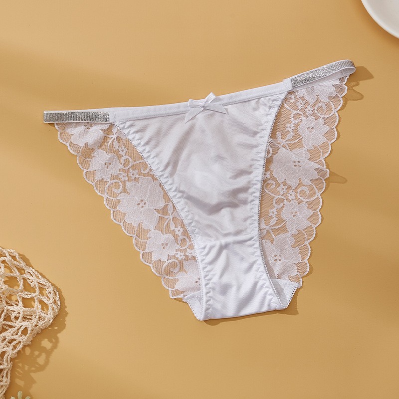 5 Pack Lot Sexy Womens Lace Panties Bikini Lingerie See Through French Underwear