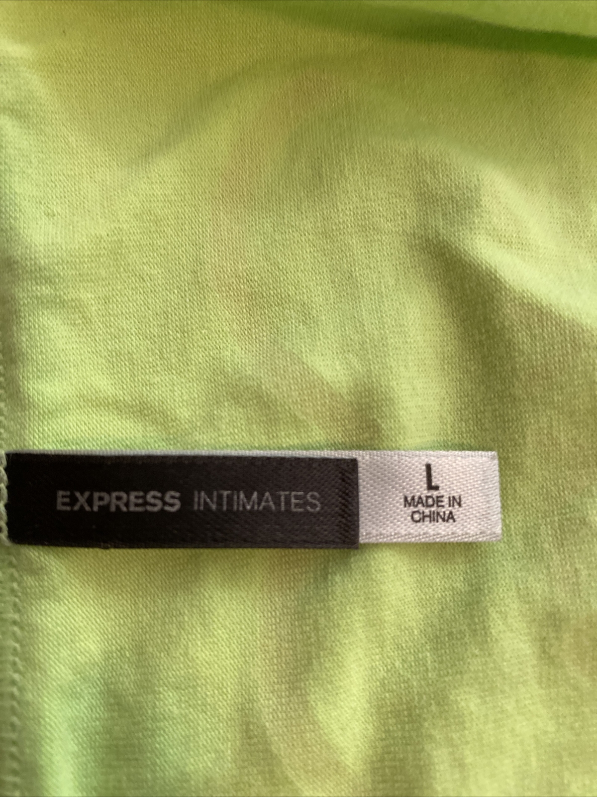 Express Intimates NWT Women L “Say Yes” Low Rise Ruffled Bikini