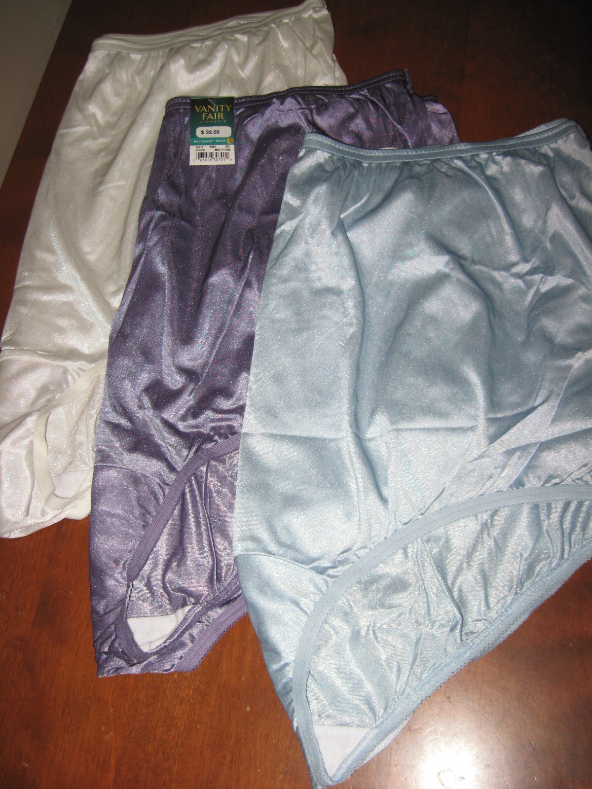 3 Pr. Vanity Fair Perfectly Yours Ravissant Tailored Briefs ~ Size 9/2XL ~ NWT