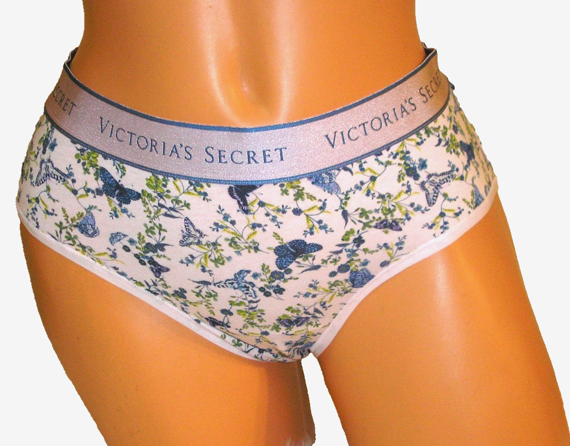 Panties Lingerie Victoria’s Secret Floral & Butterfly Hiphugger Hipster Large