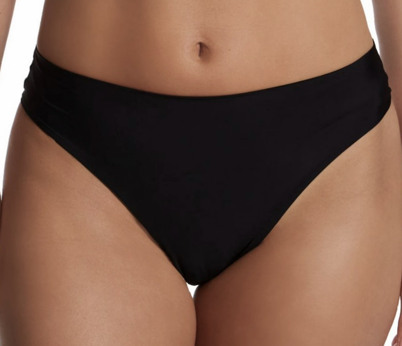 WARNERS Smooth It Over Black Smoothing High Waist Thong Panty Womens Sz S 5 L 7