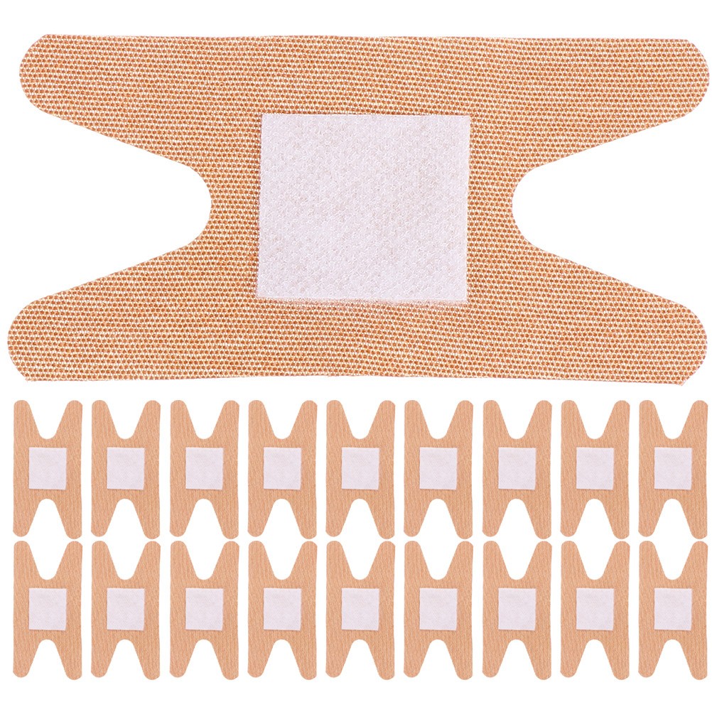 50Pcs Reusable Fabric Adhesive Bandages Breathable Waterproof Joint Wound Care