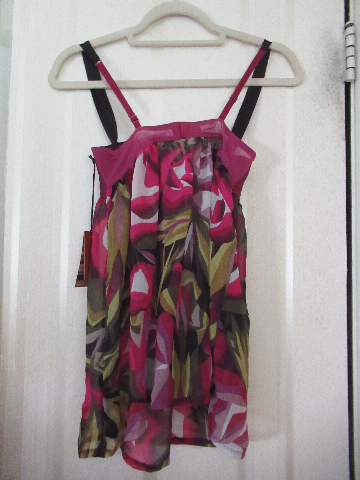 NWT Missoni for Target Babydoll/ Thong Set /Green, Purple, White/Blk- XS