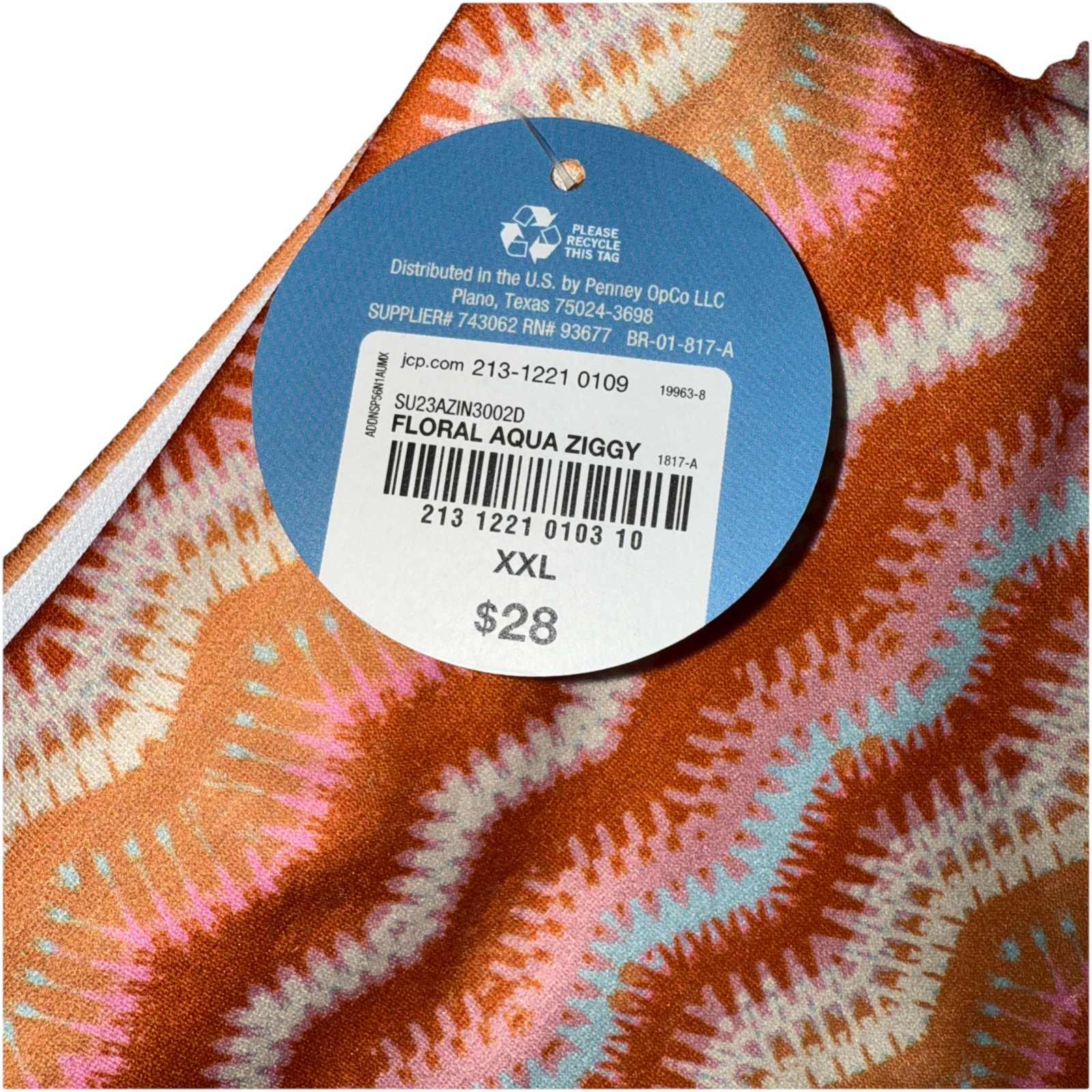 NWT Arizona Body 3-pc. Seamless Multi-Pack Hipster Panty size XXL Plus Size
