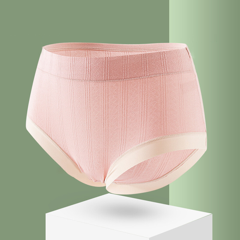 Women Underwear High Waist Seamless Cotton 40-115KG Plus Size Intimates Briefs