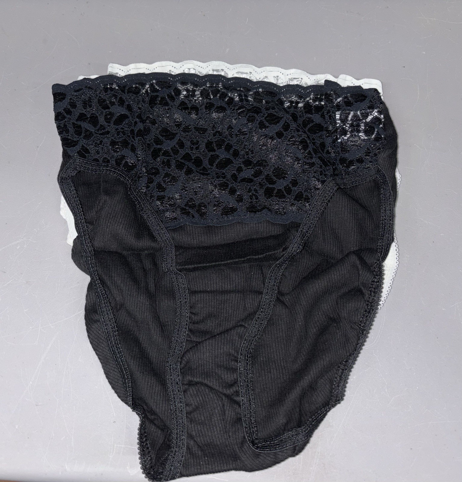 Vintage 1980s Cotton Blend Brief Panty Granny Core Size Large NWOT