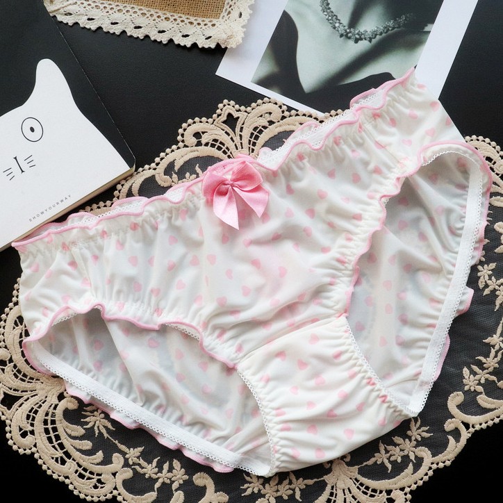 3 Pack Lot Sexy Girls Womens Panties Briefs Rullfle Underwear Lingeries Sissy