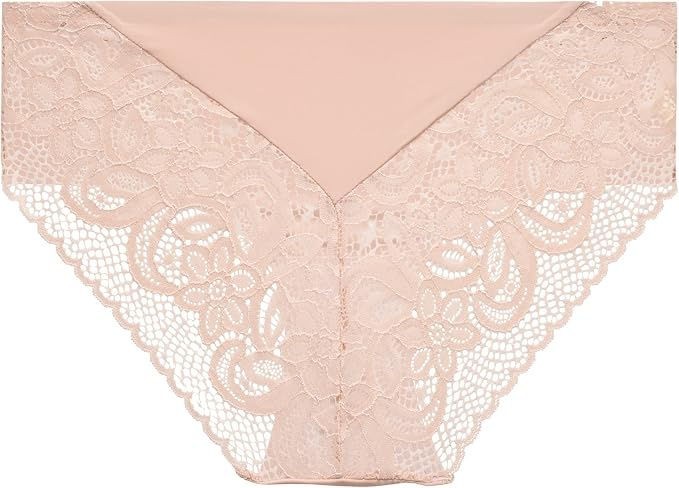3pk Lucky Brand Women’s Microfiber Laser Hipster Brief Panties – Size Large