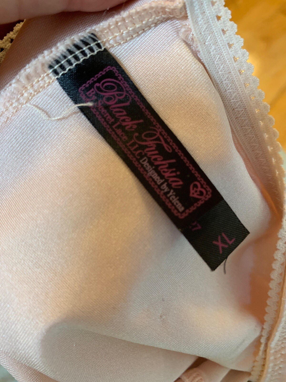 Nwt Lot 3-Boyshort Panty, Beige & 2 Lace Cheeky Panty, Black, Pink L Sexy!