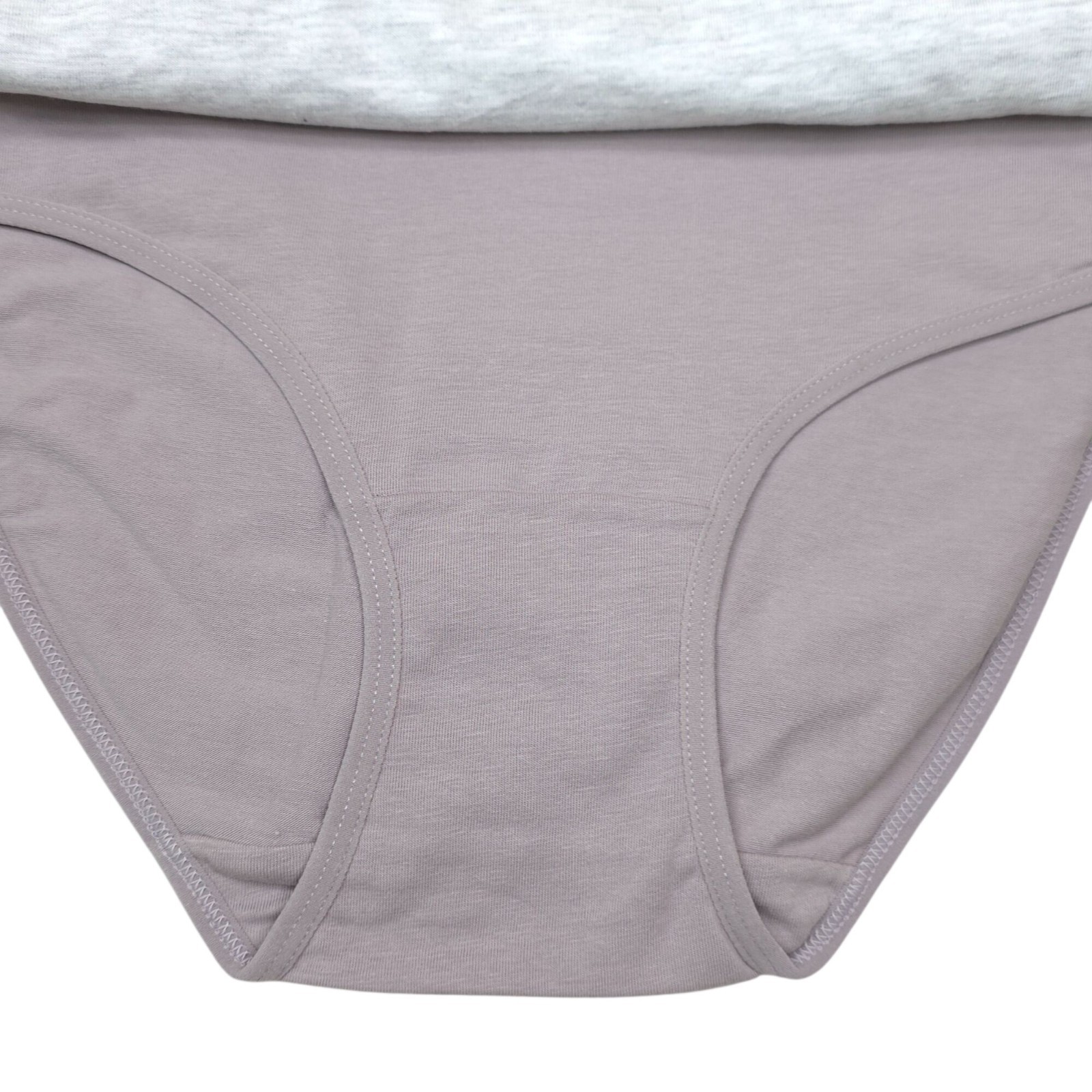 Laura Ashley Womens 5-Pack Cotton Tag-Free Panties Size Small Pink Gray Blue