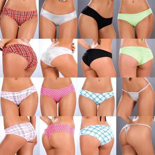 Lots 10, 6 Wholesale Sports Booty Boy Shorts Thongs Panties Dance Wear S M L