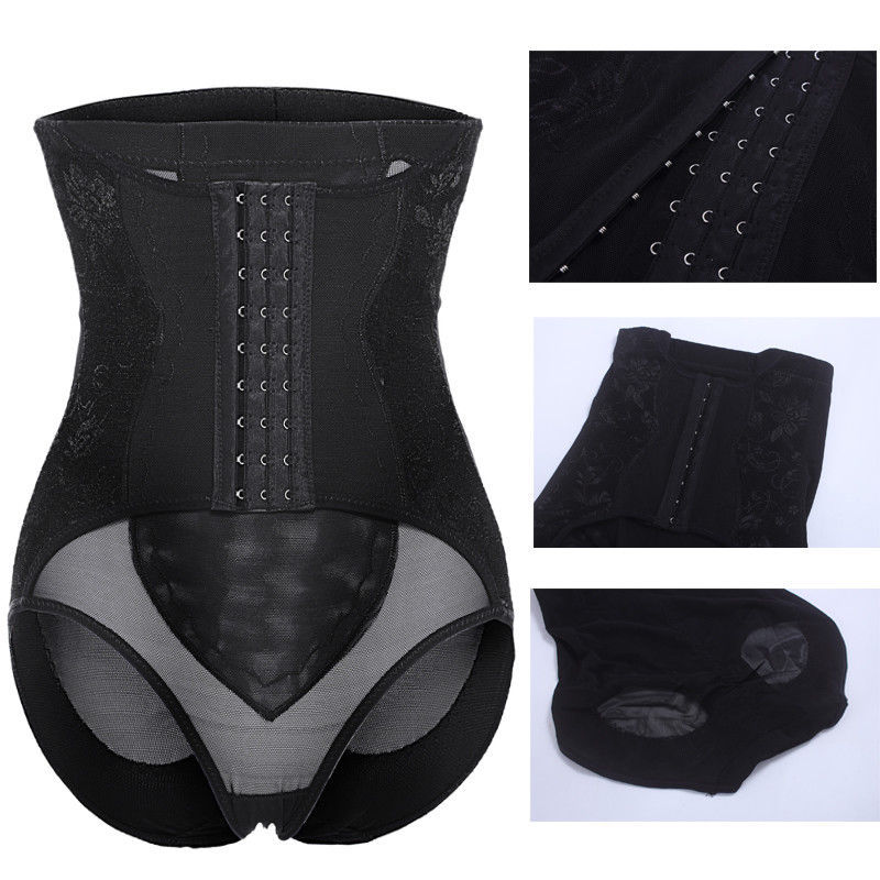 Women High-Waist Tummy Control Girdle Panties Body Shaper Butter Lifter Knicker