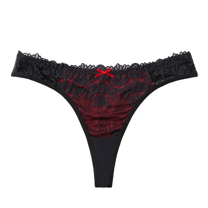 4 Pack Lot Sexy Ladies Womens Lace Panties Thongs Underwear French Lingeries