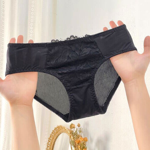 6 Pack Lot Sexy Ladies Womens Panties Briefs Ice Silky Lace Underwear Intimates
