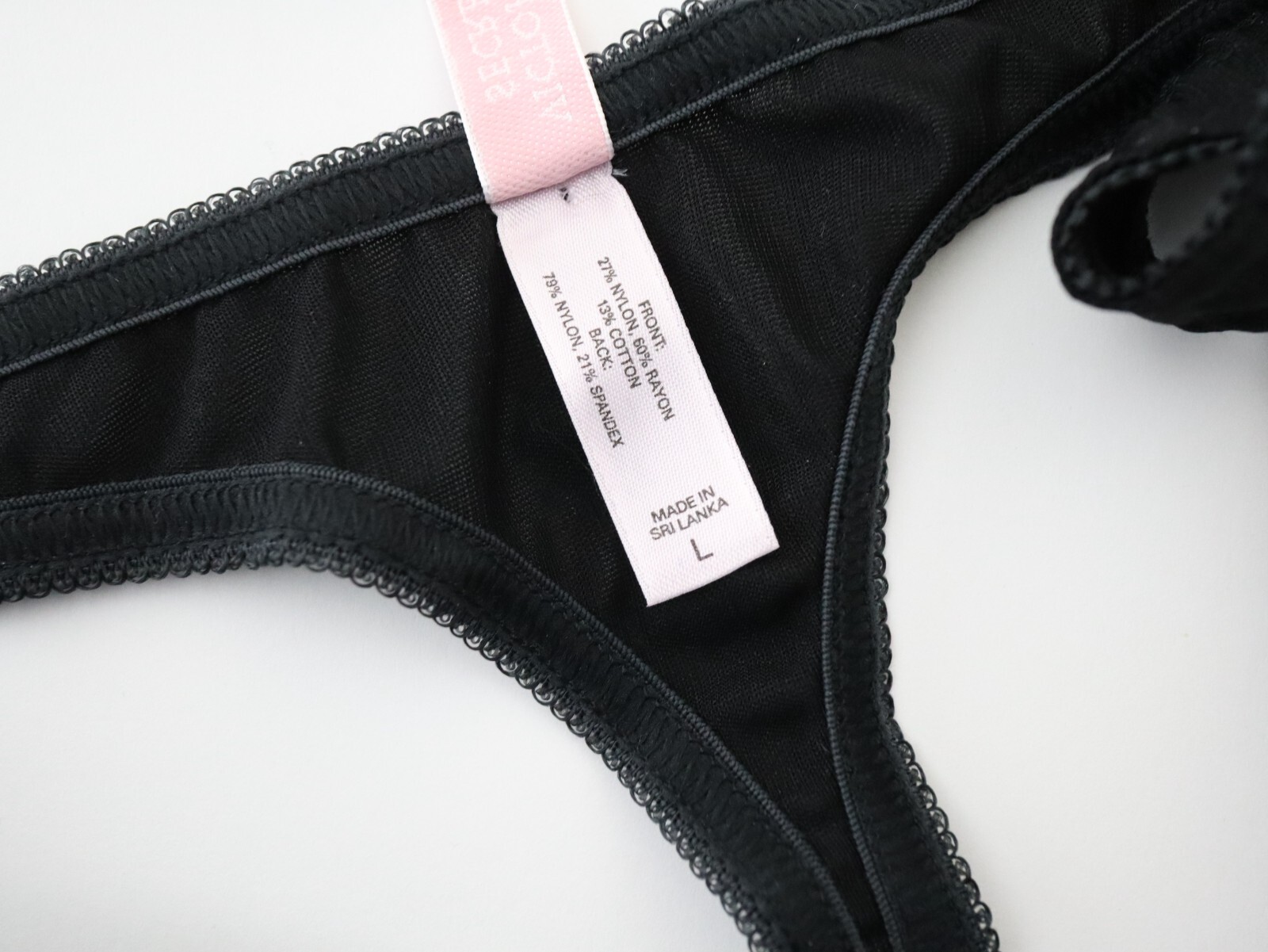 NEW Victoria’s Secret VTG 90s Y2K Lace High Cut Hip Thong Panties LARGE