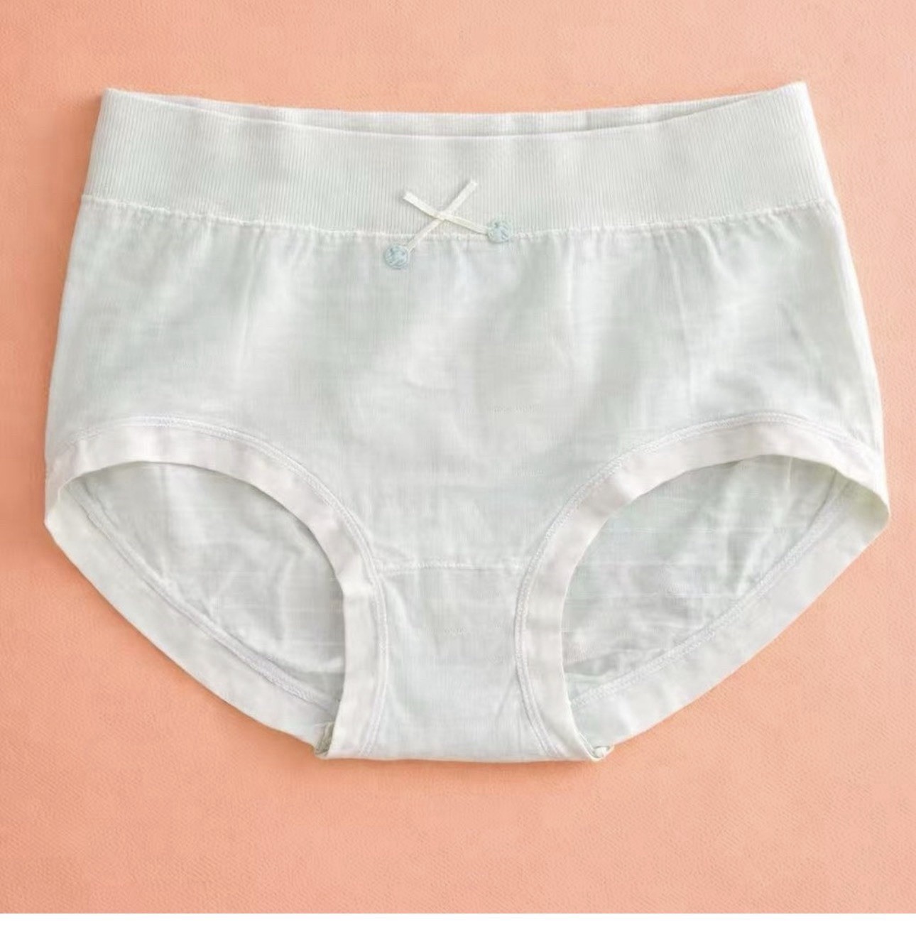 5 Womens Cotton High Waist Full Coverage Briefs Soft Stretch Breathable Panties