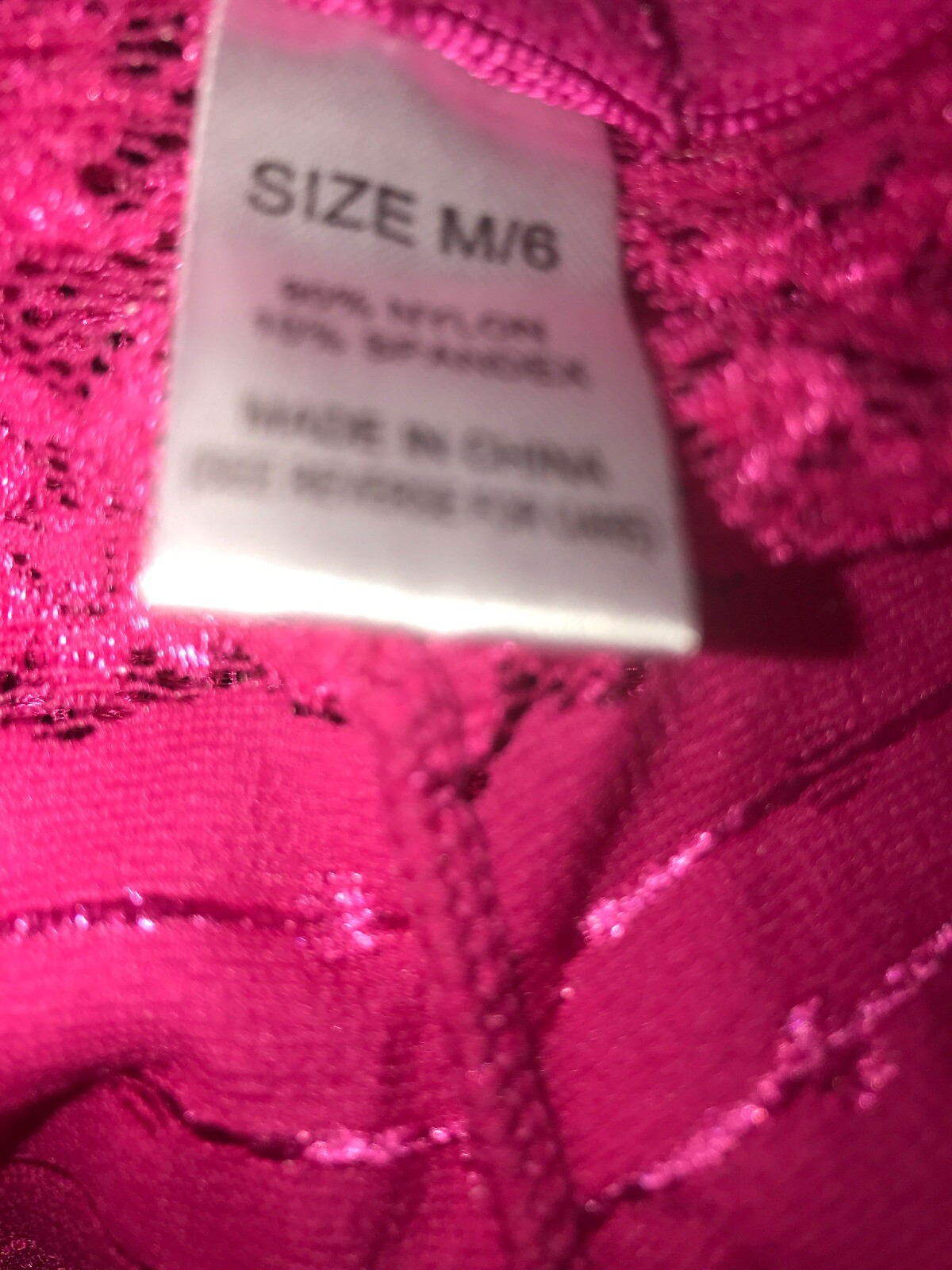 NWT Lady Princess Pink Lace Boyshort M Panty Sissy Whimsical Fairy Coquette Girl