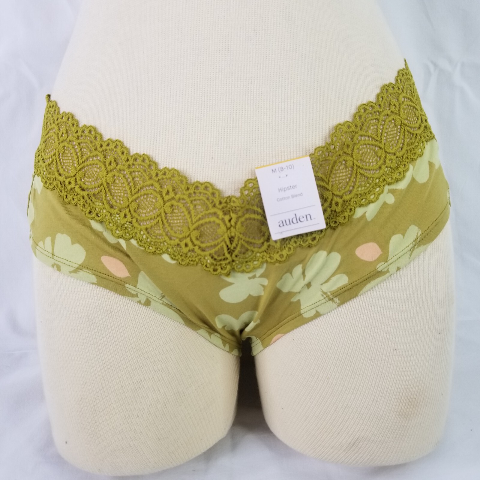 4 Auden Women’s Cotton Micro Hipster multi colored mixed lot 4 Size Medium