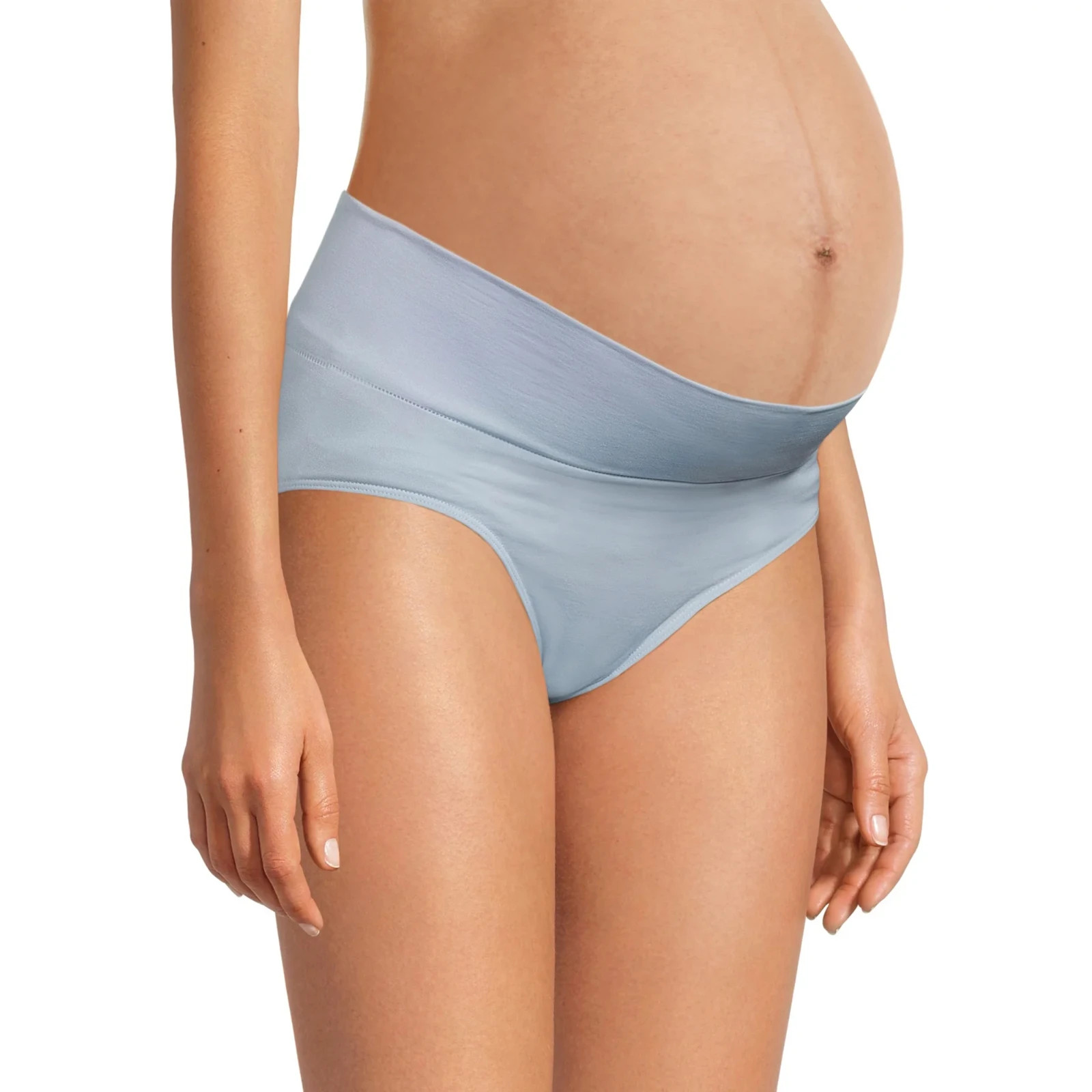 Destination Maternity 3 Pack Seamless Foldover Bikini Womens Underwear, S-XL