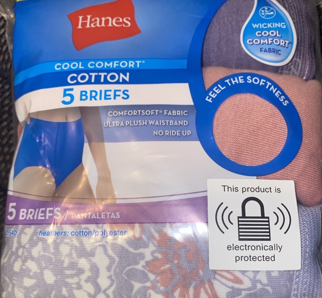 Hanes Women’s Cool Comfort Cotton Briefs, Size 10 (3XL) 5 pack