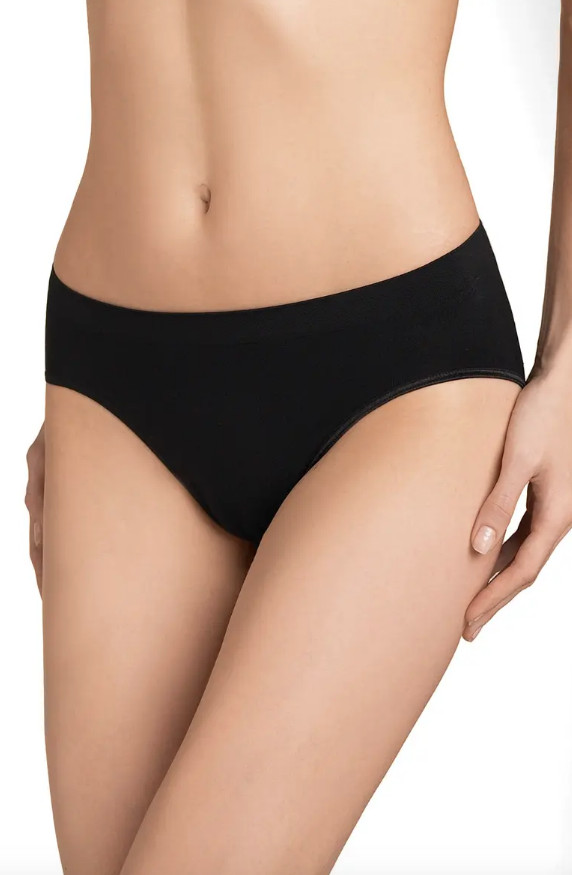 Hanro Womens Black Touch Feeling High Cut Briefs Underwear L70358 Size Small