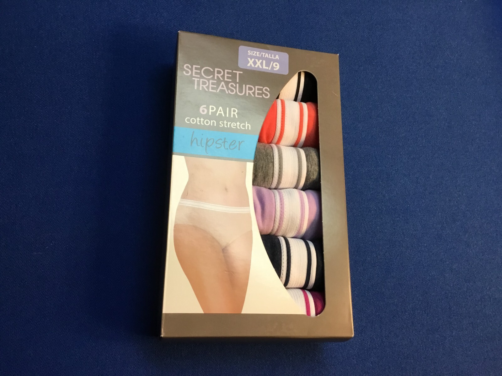 Women’s underwear: Secret Treasures, available in bikini, brief, or hipster 6 pk