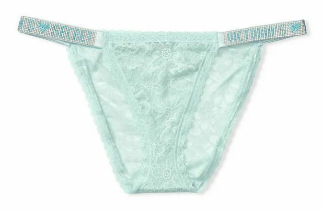 Victoria’s Secret SALE! Rhinestone Shine Strap Brazilian XS S M L XL XXL Pantie