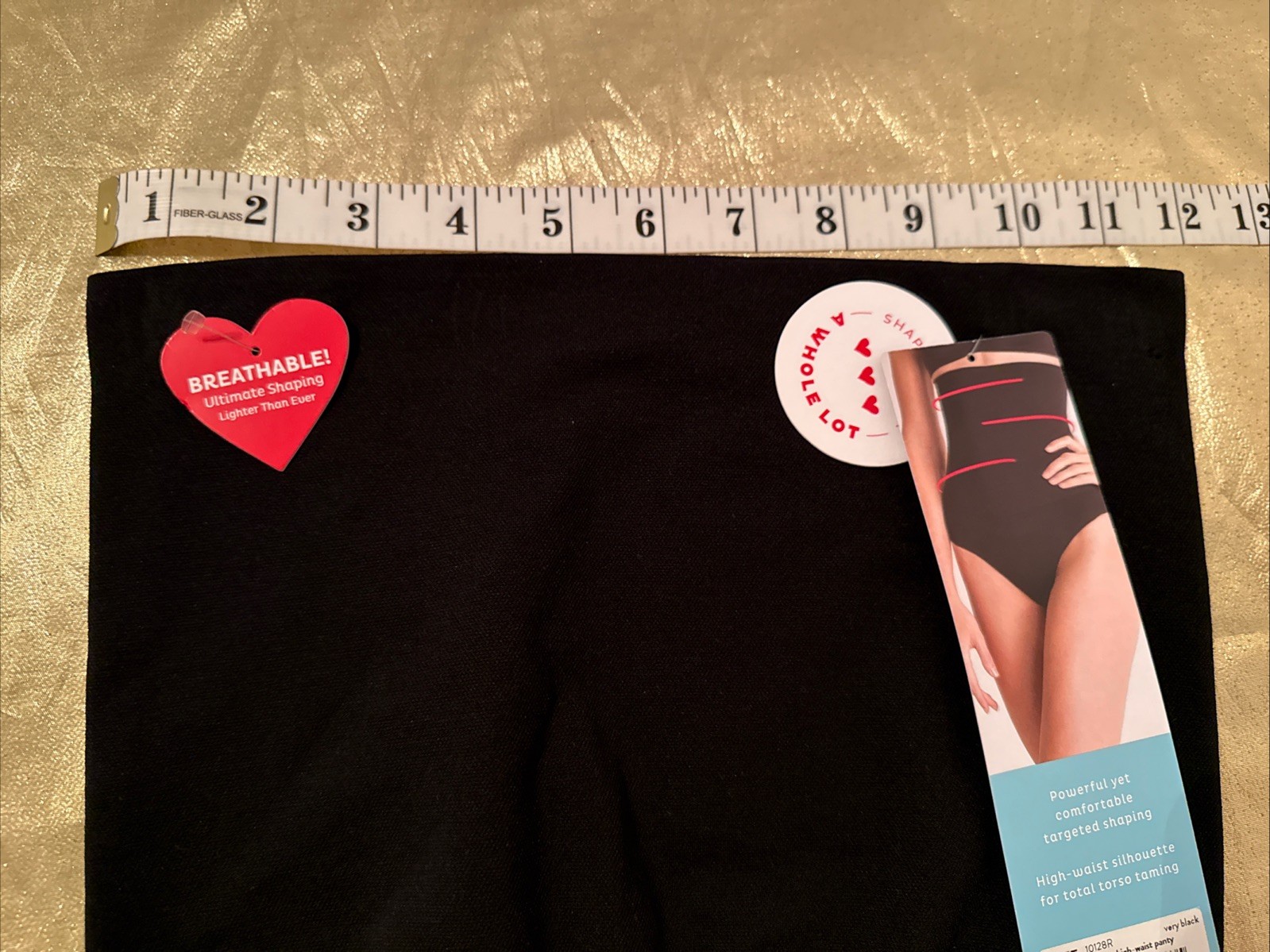 NWT Assets by Spanx Remarkable Results High-Waist Panty Very Black Size Medium