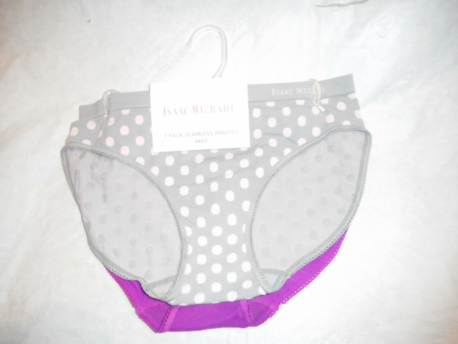 N/W/T 2 p/k Isaac Mizrahi panties Multicolor Bikinis & Brief M& L sold separate