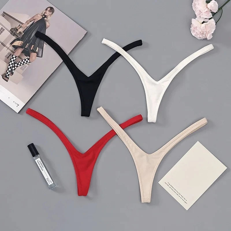 Women New Style Women Secret Clothes Deep V Thong Breathable Sexy Low Waist