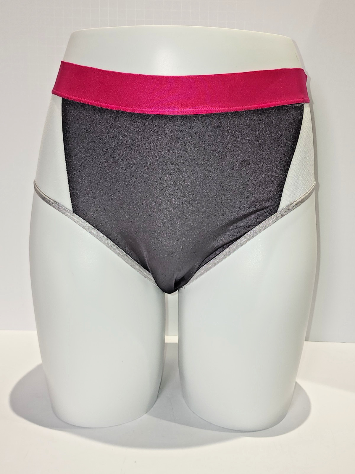AERIE Women’s High Leg Underwear, Super soft, Mesh side panels, Size Large, NEW