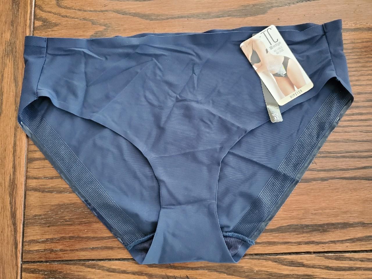 NWT TC EDGE WONDERFUL EDGE MODERN HIPSTER PANTIES a4-113 DRESSBLUES XL