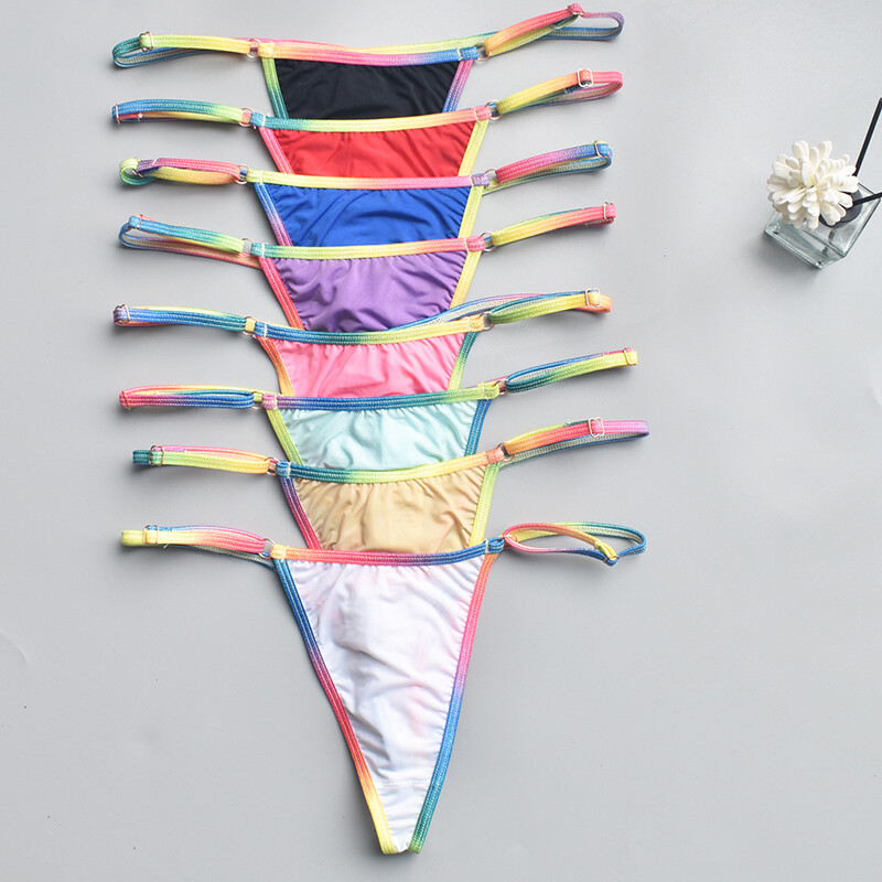 4 Pack Lot Sexy Womens G string Panties Thongs Bikini Ladies Lingeries Underwear