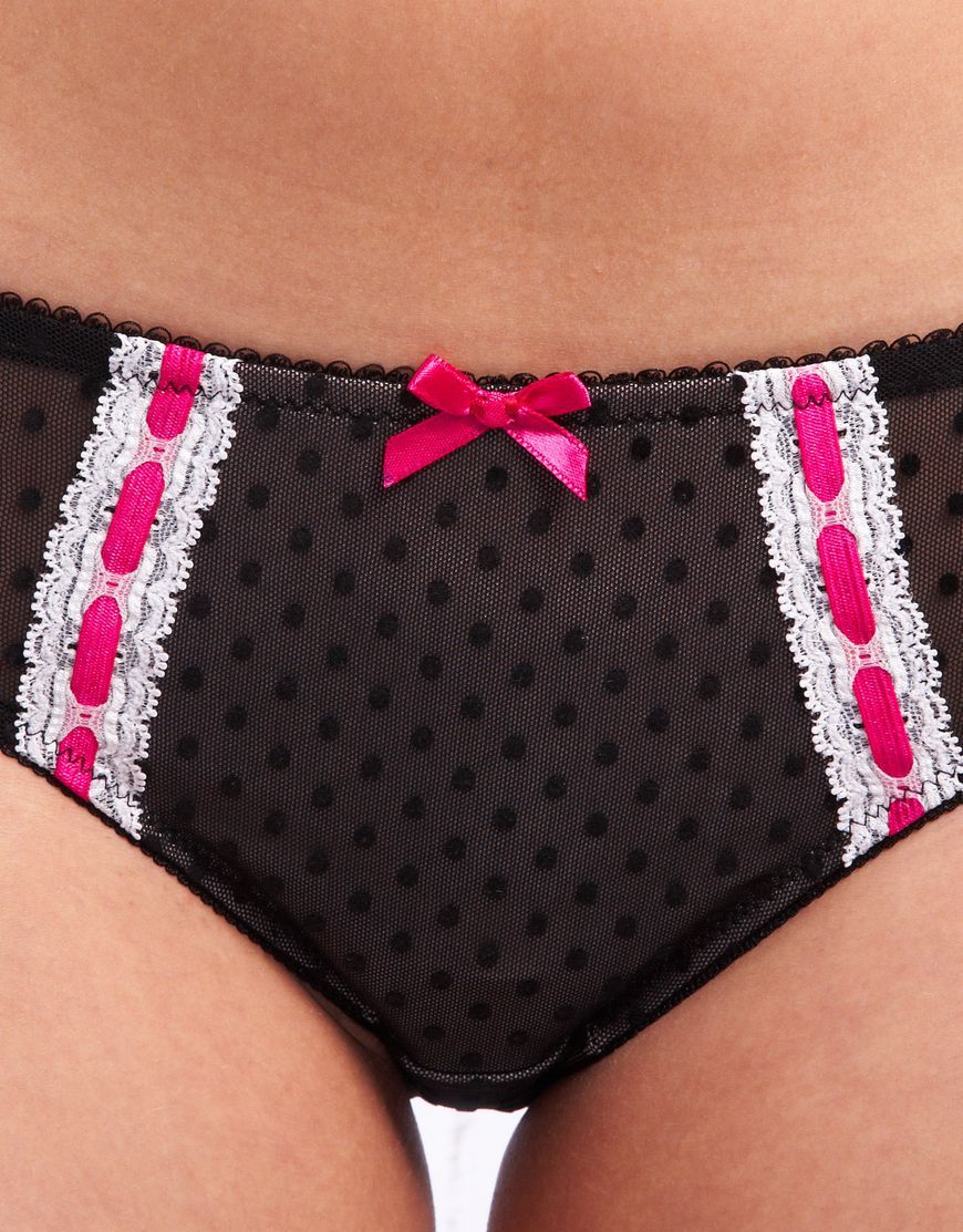Midnight Grace Maternity Fern Flock Maternity Brief XXL Black