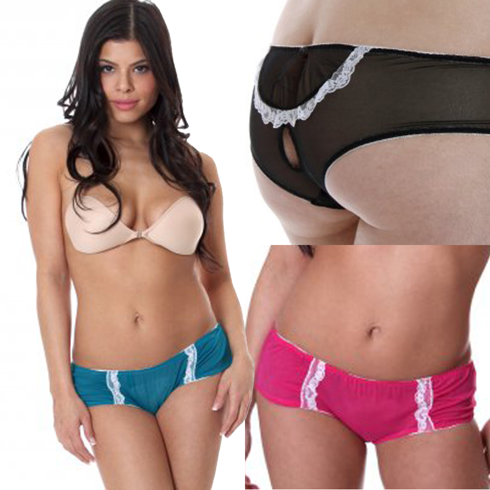 Plus Size Lingerie Boy Shorts Panty OS 1X/2X, 3X/4X or 5X/6X VX Intimates 8122X