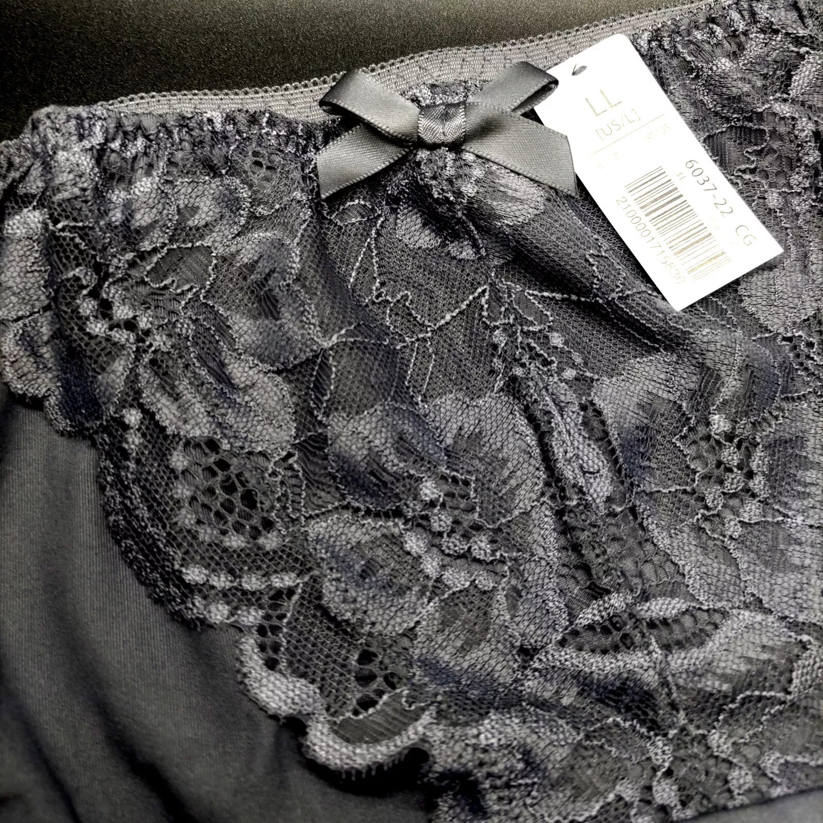 US SIZE L SHINY NYLON TRICOT PANTIES from Japan