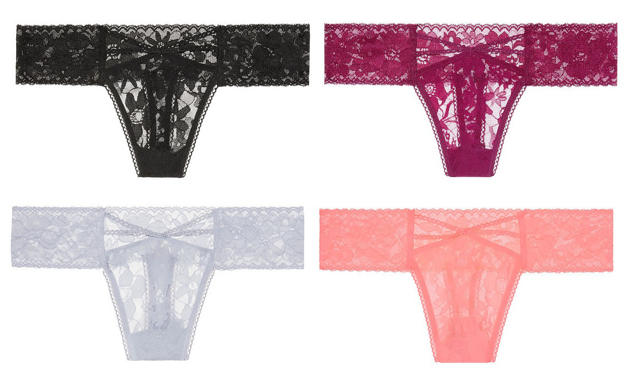 Victoria’s Secret The Lacie Strappy Front Thong ~ You Pick Size & Color