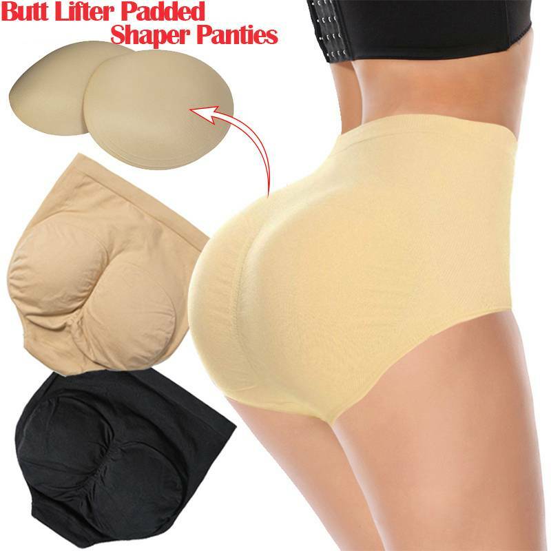 Women’s Padded Booty Shaper Butt Lifter Panty Ass Hip Enhancer Briefs Underwear