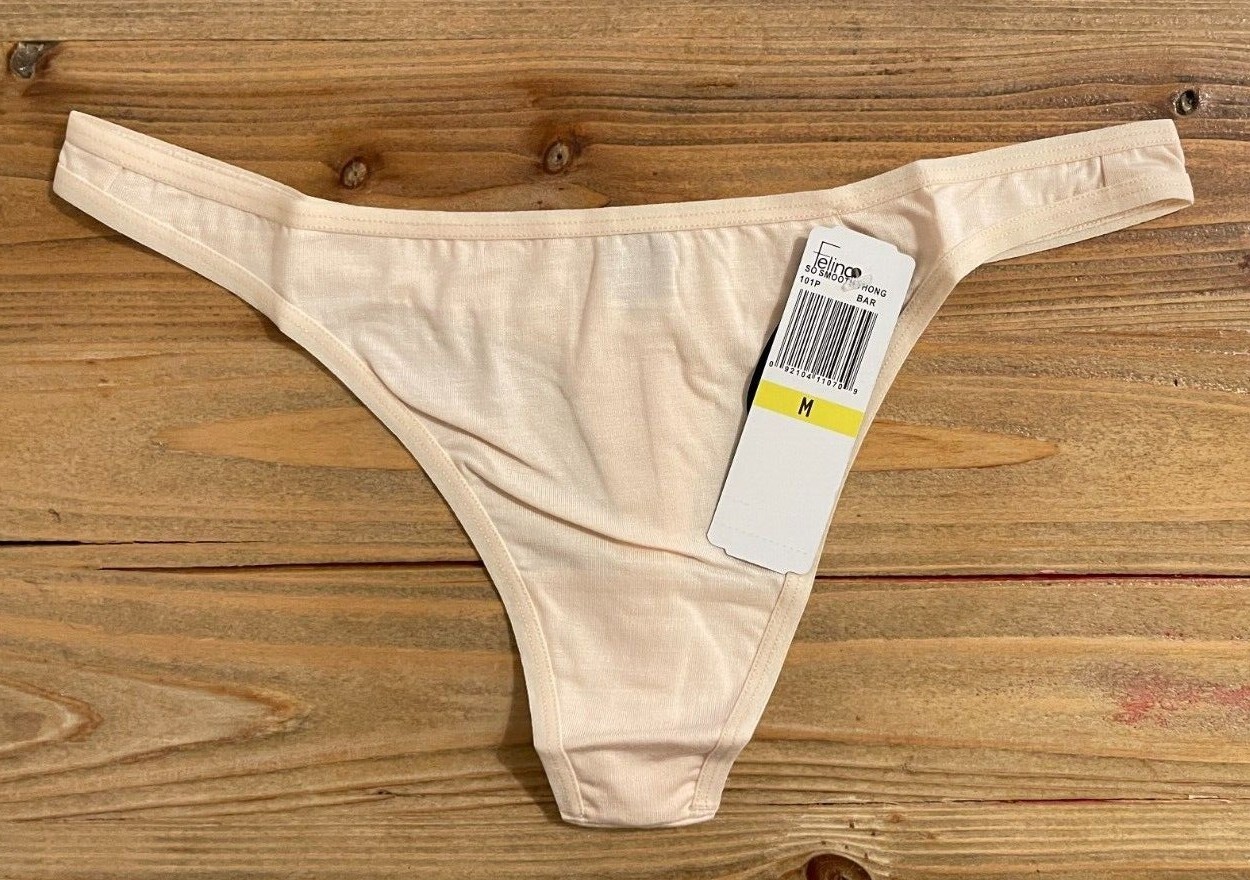 Felina So Smooth Modal Low Rise Thong, NWT