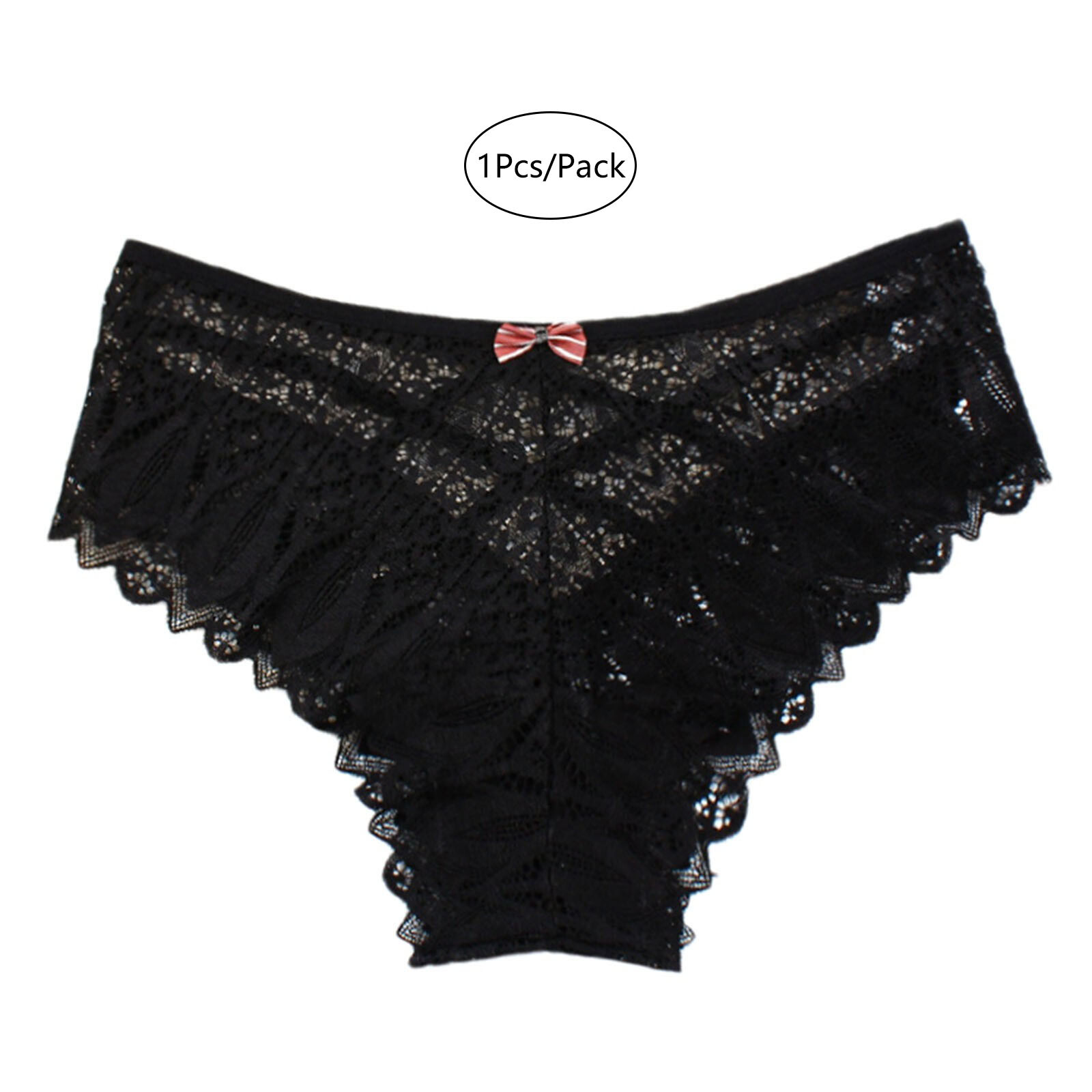 1/3/5 Pack Womens Lace Sexy Knickers Thong Briefs Panties Lingerie Underwear
