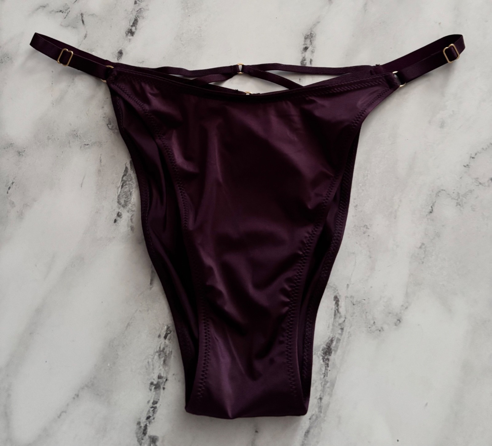 Victoria’s Secret String Brazilian Panty 21P9 Adjustable Sides M L XL XXL